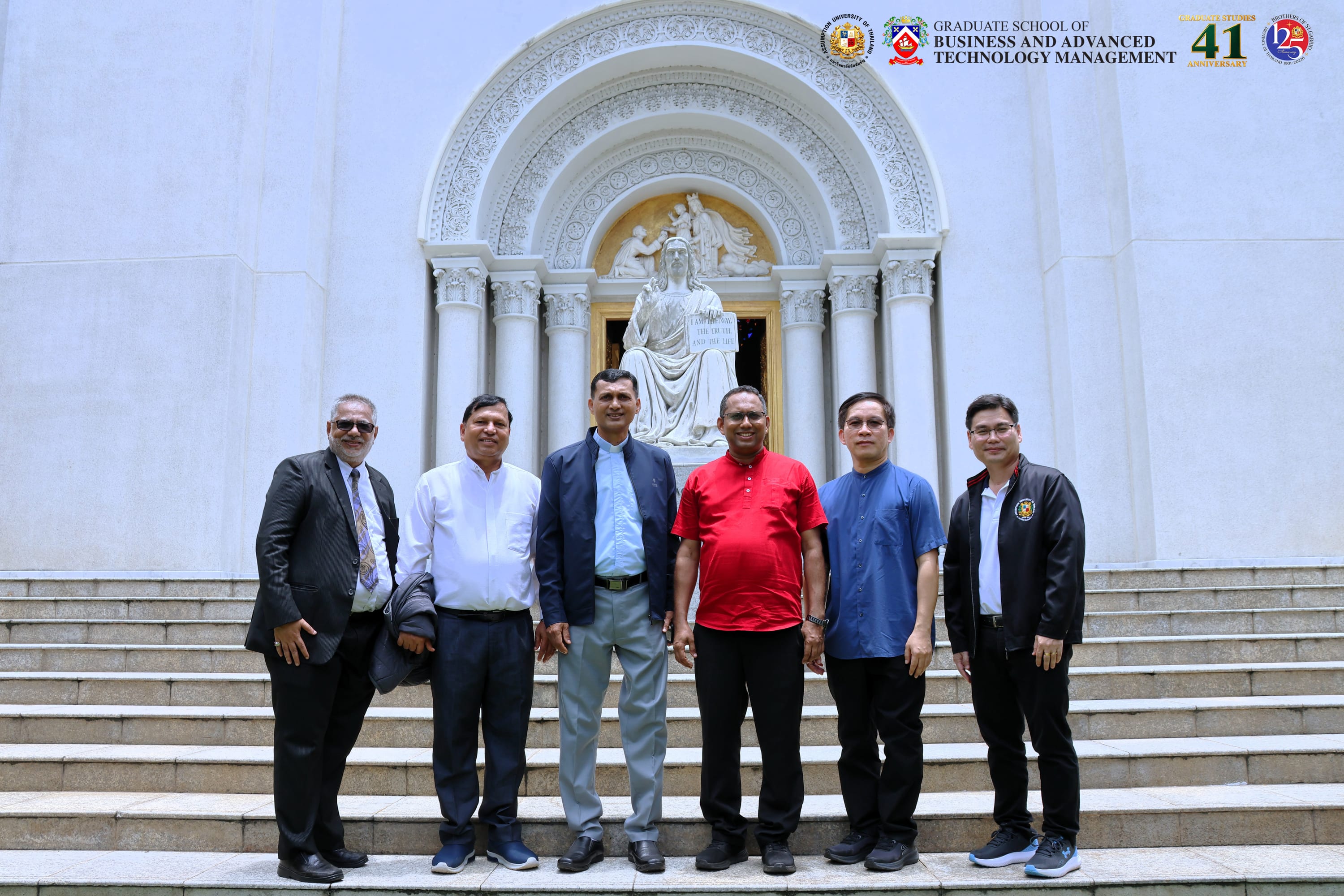 Photograph 4 accompanying: Assumption University Welcomes Delegation from the Diocese of Mangalore, India