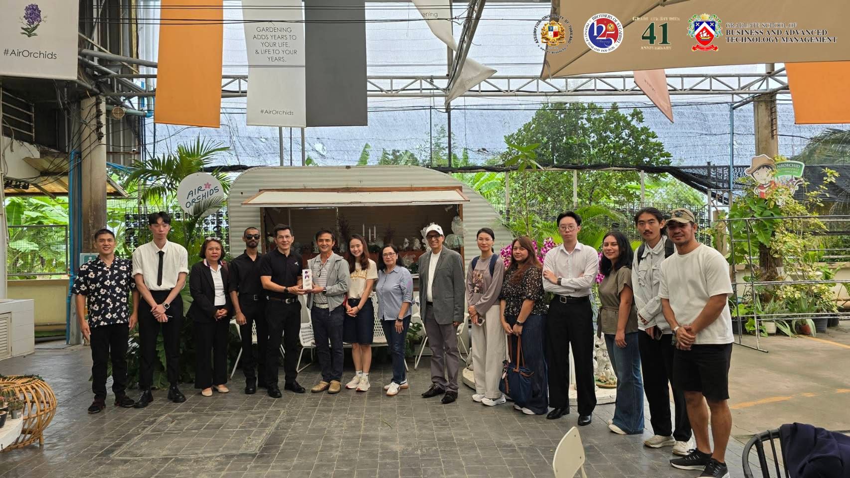 Photograph 2 accompanying: ABAC MBA Students and Faculty Members Visit Air Orchids & Lab for an Educational Field Trip