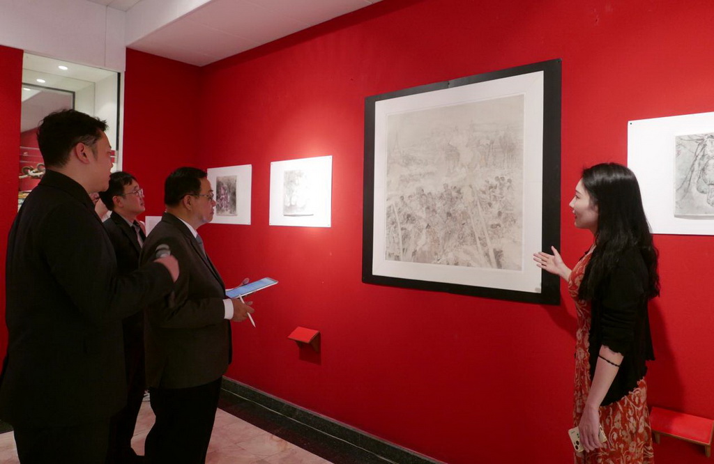 Photograph 5 accompanying: AU Graduate Artists Reimagine Identity Across Cultures