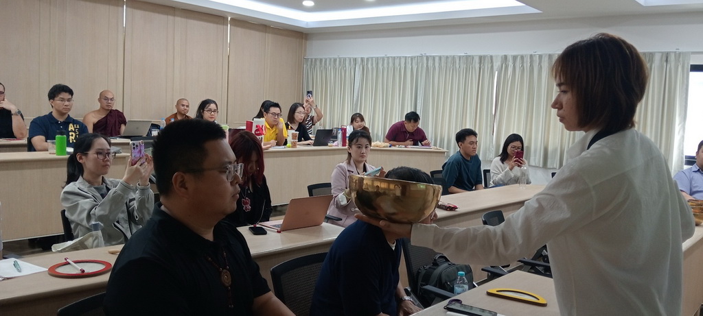 Photograph 4 accompanying: Beyond Words, AU Workshop Explores Music’s Therapeutic Role