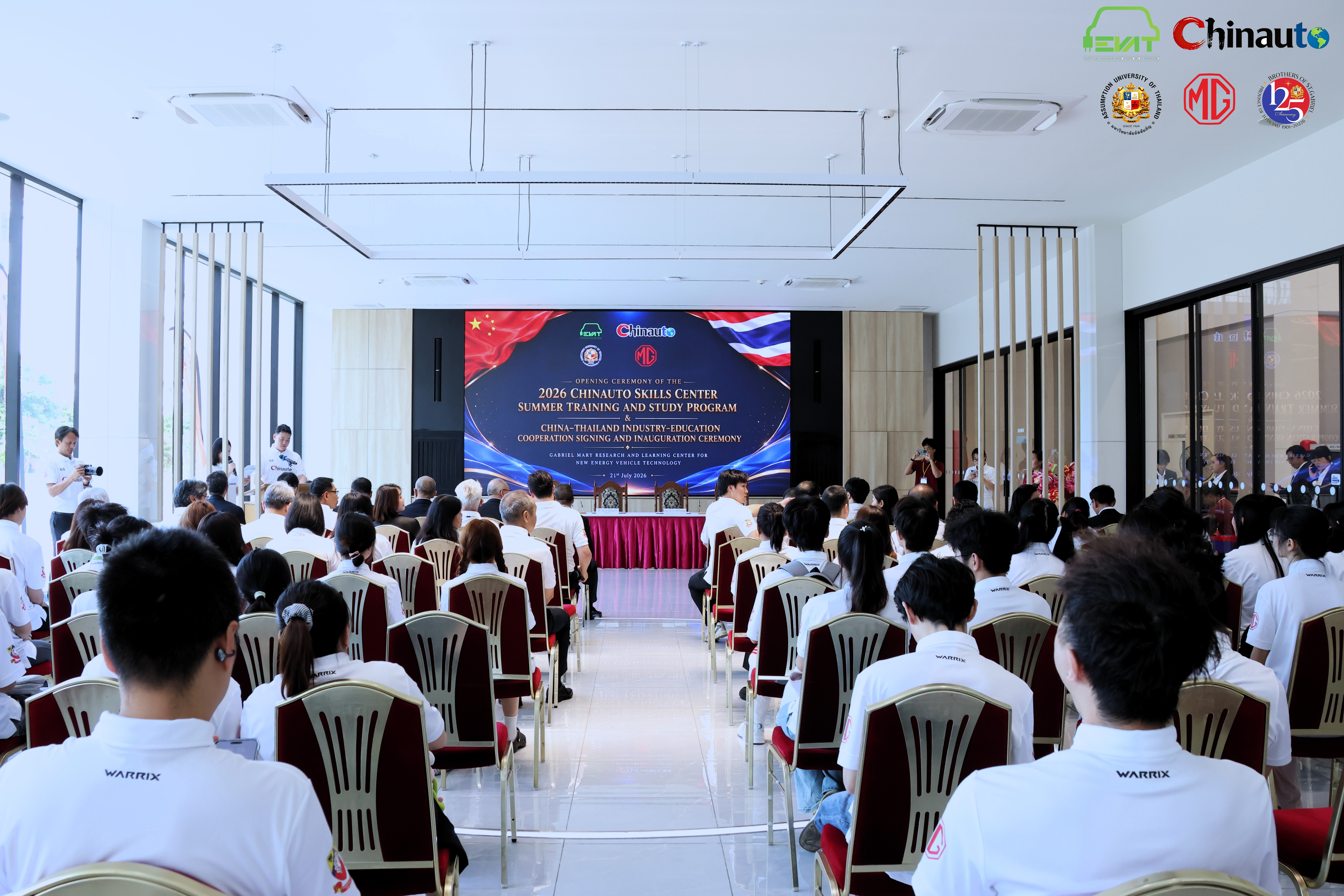 Photograph 7 accompanying: China and Thailand Deepen Industry–Education Integration as Assumption University Launches New Energy Vehicle Training Program to Build an ASEAN Automotive Talent Hub