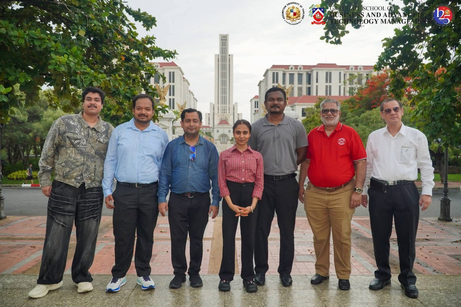 Photograph accompanying: Broadening Horizons at Assumption University