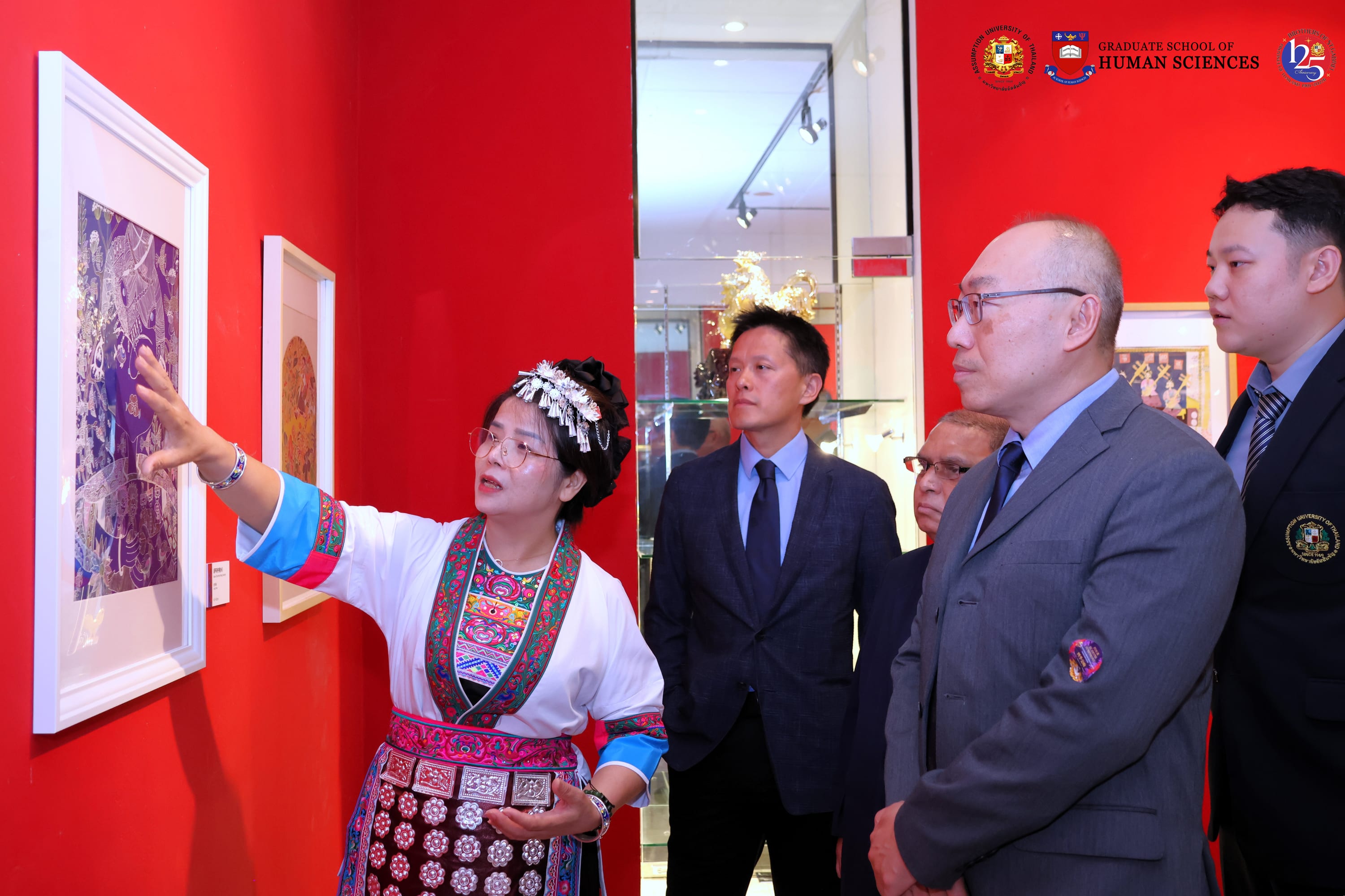 Photograph 6 accompanying: “Symphony of the Four Seasons” Rural Painting Exhibition Opens in Thailand, Showcasing a New Vision of Civilizational Exchange Through Art