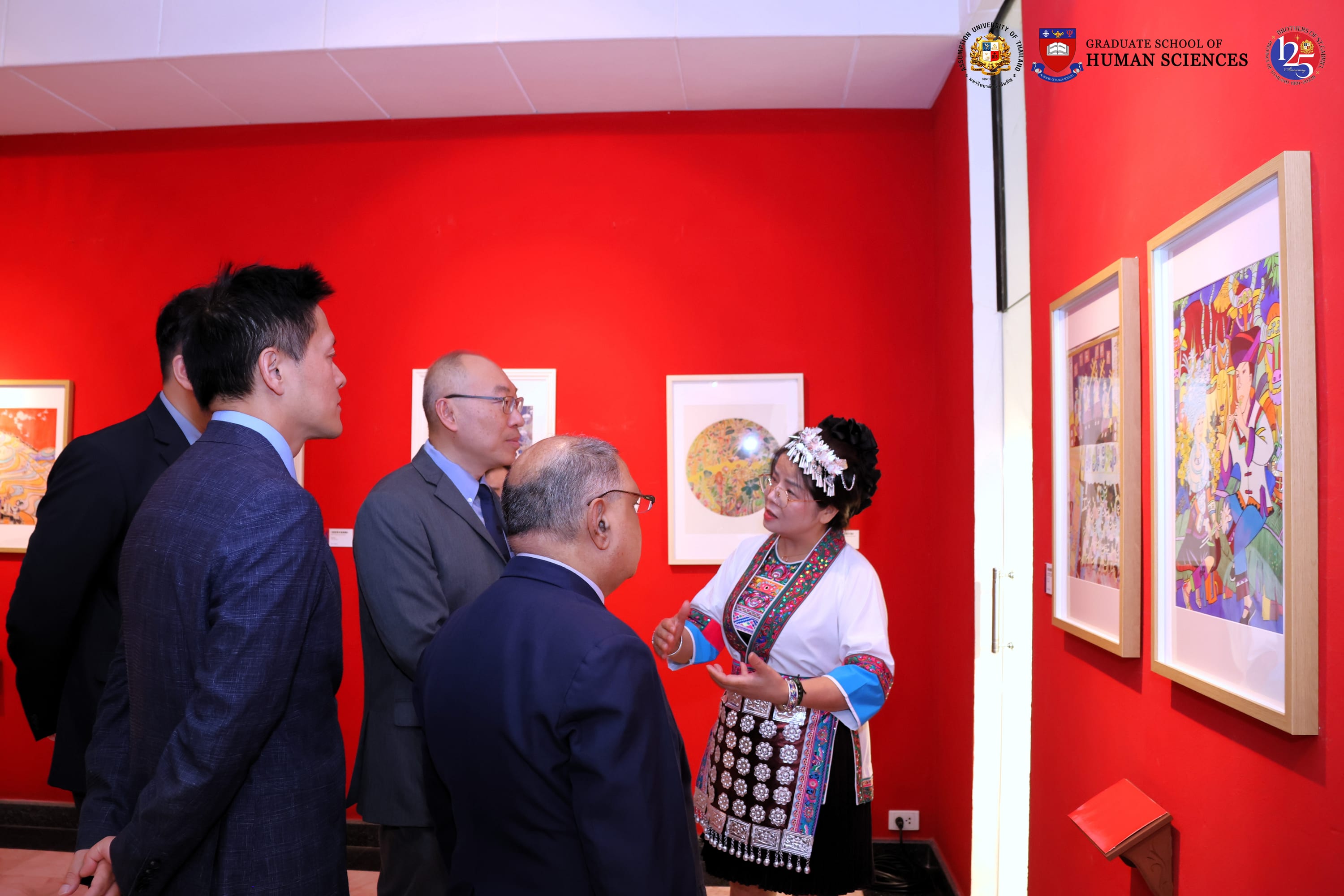 Photograph 8 accompanying: “Symphony of the Four Seasons” Rural Painting Exhibition Opens in Thailand, Showcasing a New Vision of Civilizational Exchange Through Art