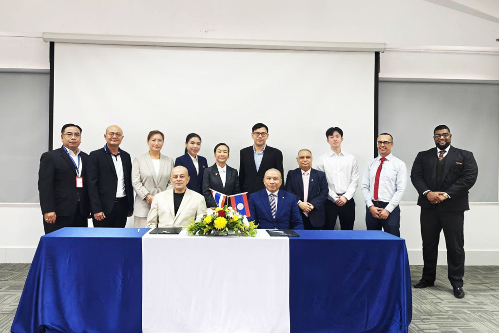 Photograph accompanying: AU Expands it Collaborations with Laos for the Future of ASEAN Education