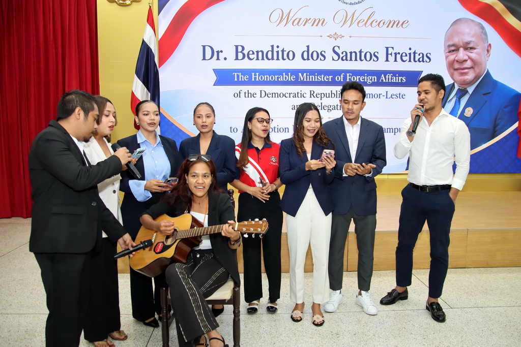 Photograph 8 accompanying: AU Welcomed Timor-Leste’s Foreign Minister with Pride and Friendship