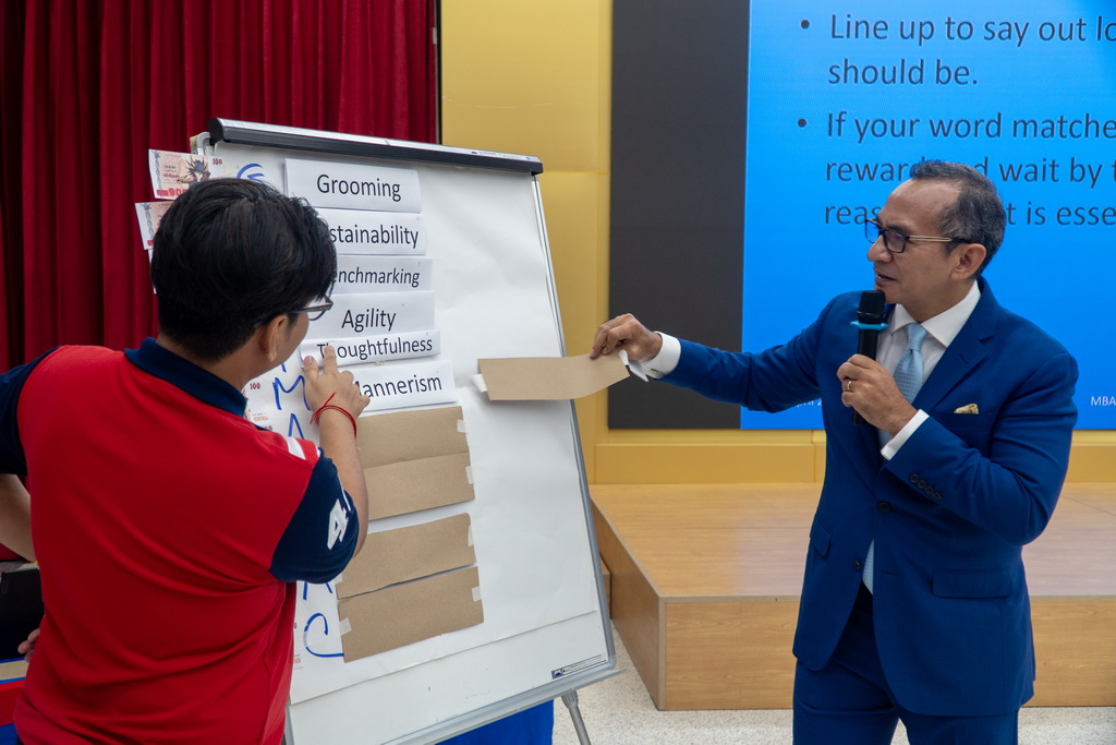 Photograph 3 accompanying: MBA and Beyond to Prepare Graduate Students for the Business World