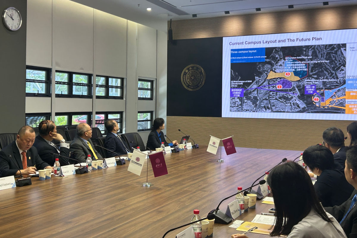 Photograph 3 accompanying: Designing Degrees for a Global Era: AU and Tsinghua SIGS Partner on Graduate Innovation