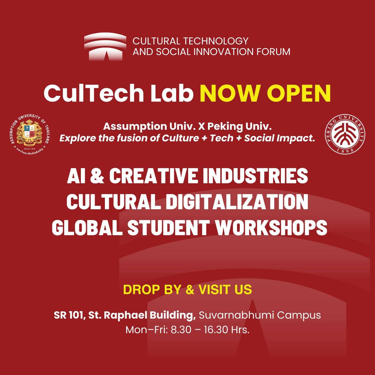 Photograph accompanying: 🌐 AU x PKU: Bridging Technology & Culture