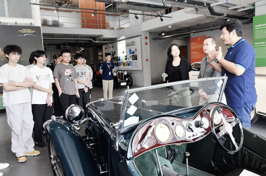 Photograph 7 accompanying: From Classic Cars to Electric Dreams, AU Students Explore Automotive History