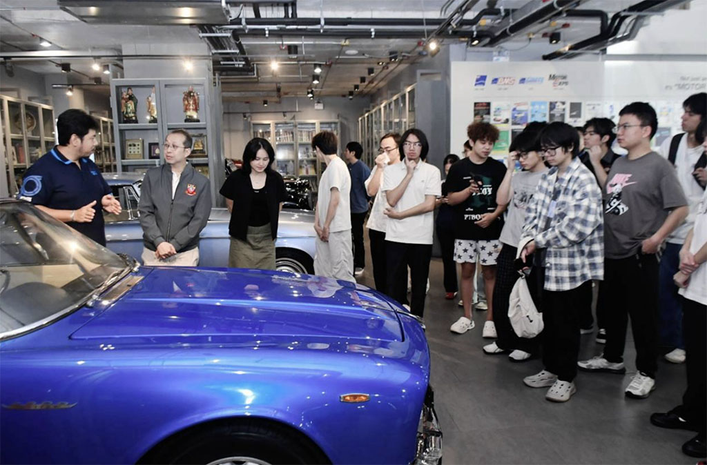 Photograph 2 accompanying: From Classic Cars to Electric Dreams, AU Students Explore Automotive History