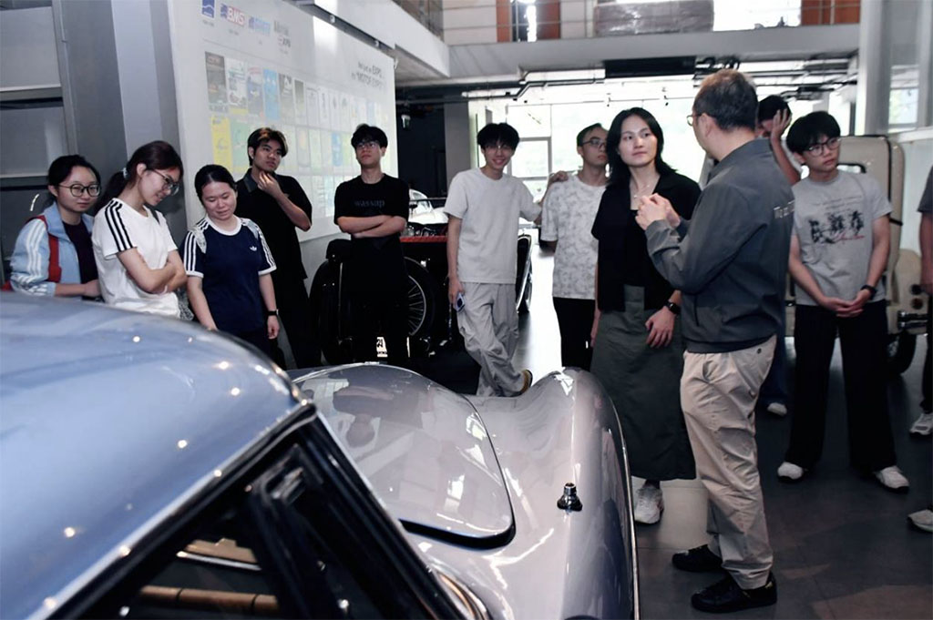 Photograph 3 accompanying: From Classic Cars to Electric Dreams, AU Students Explore Automotive History