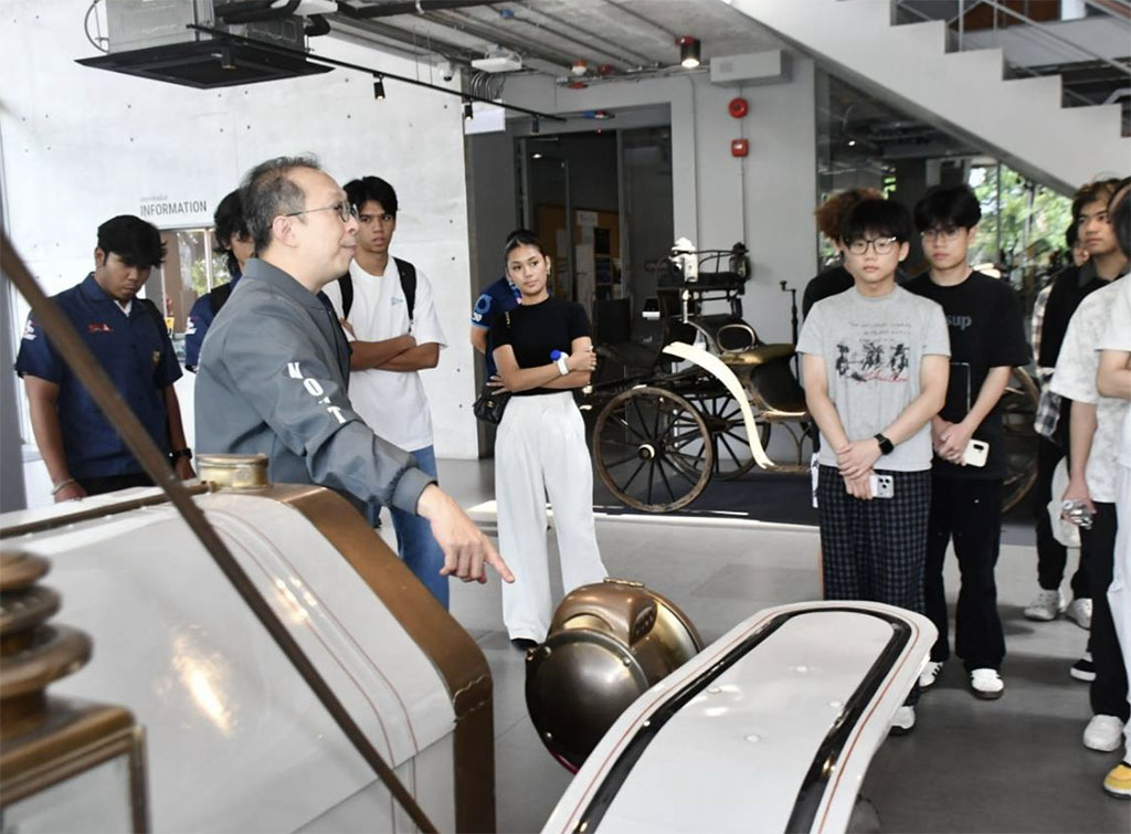 Photograph 4 accompanying: From Classic Cars to Electric Dreams, AU Students Explore Automotive History
